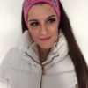 Čelenka růžová s listy