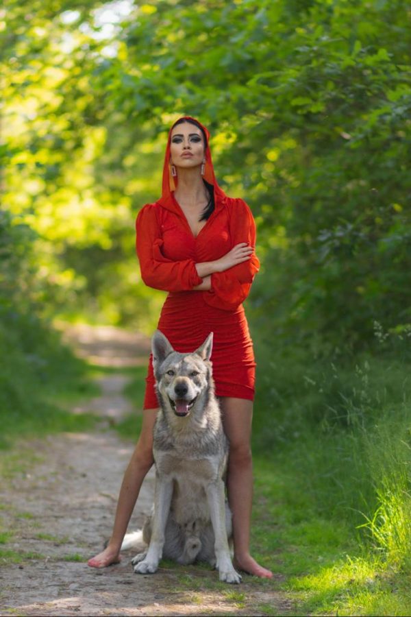 Šaty Červená Karkulka - Image 7