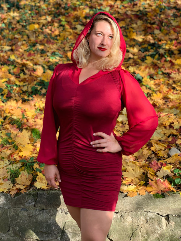 Šaty Vínová Karkulka - Image 5
