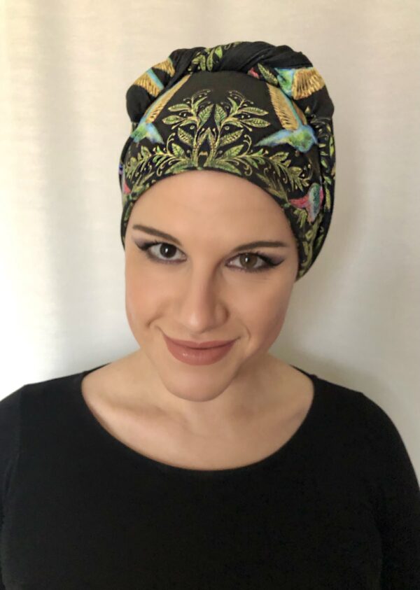 Šálka na turban s kolibříky - Image 2