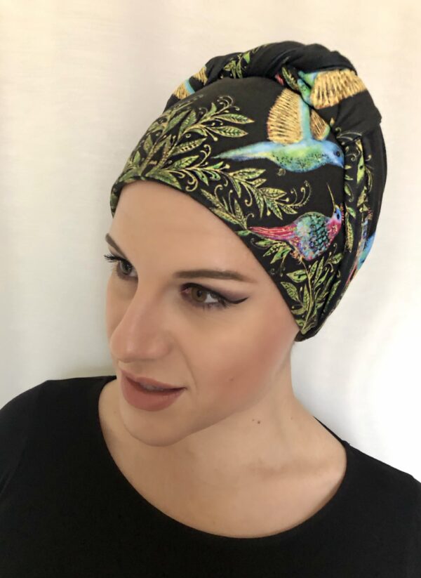 Šálka na turban s kolibříky - Image 3