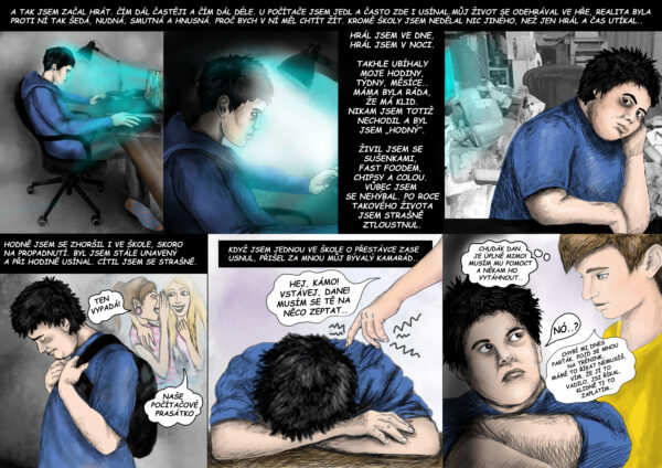 Komiks Závislost na hrách - Image 4