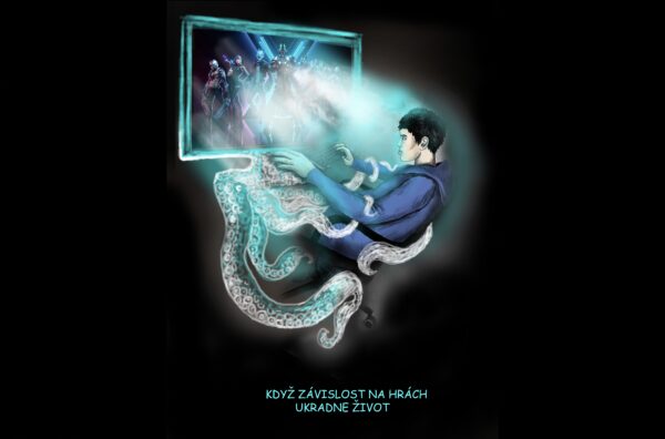 Komiks Závislost na hrách