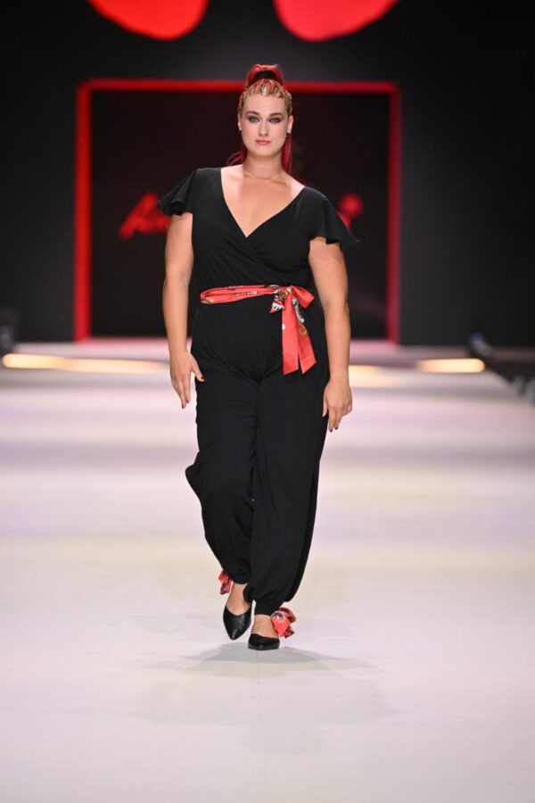 Černý overal NOX plus size - Image 2